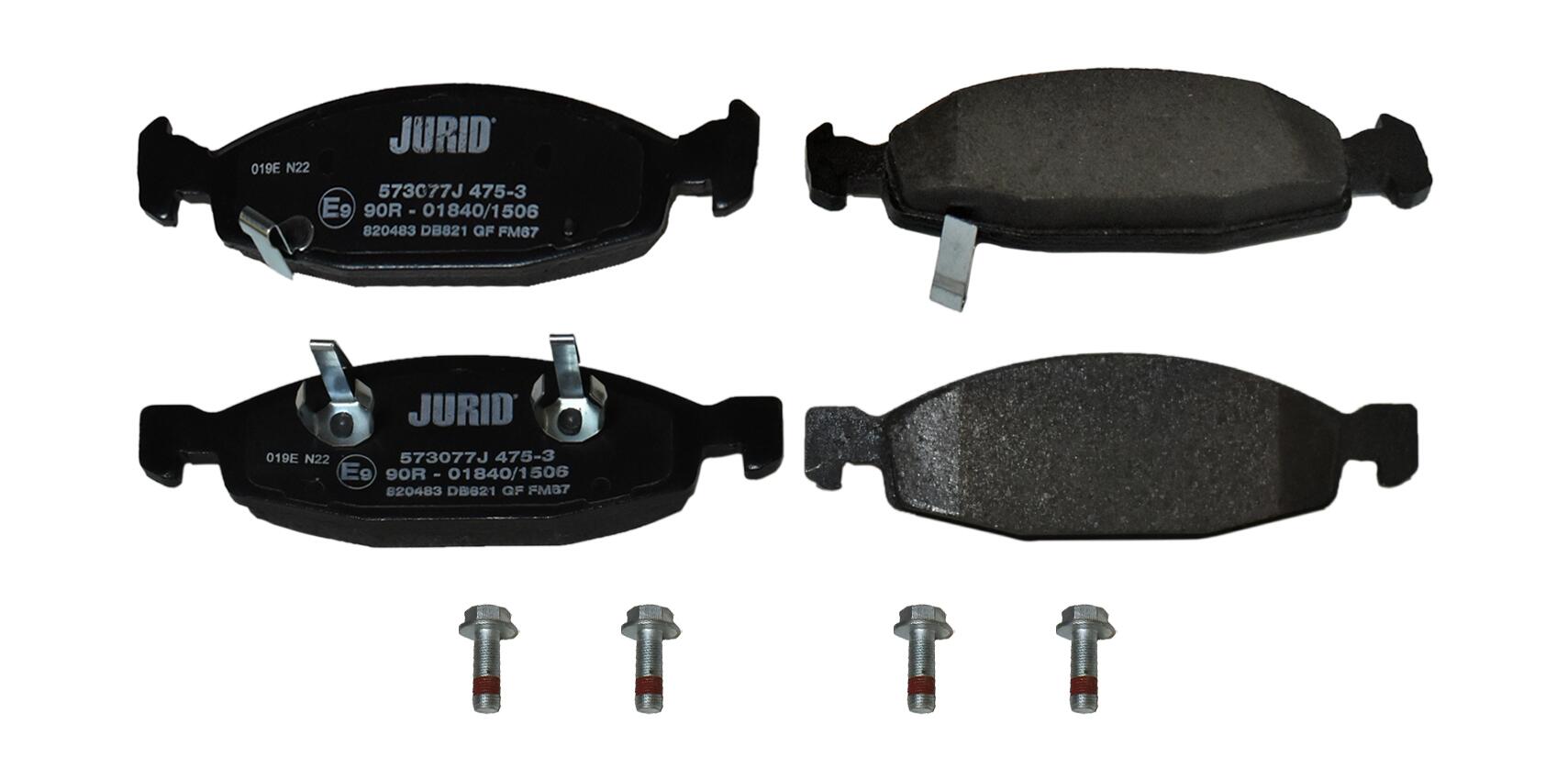 JURID Bremseklodser 573077j for JEEP