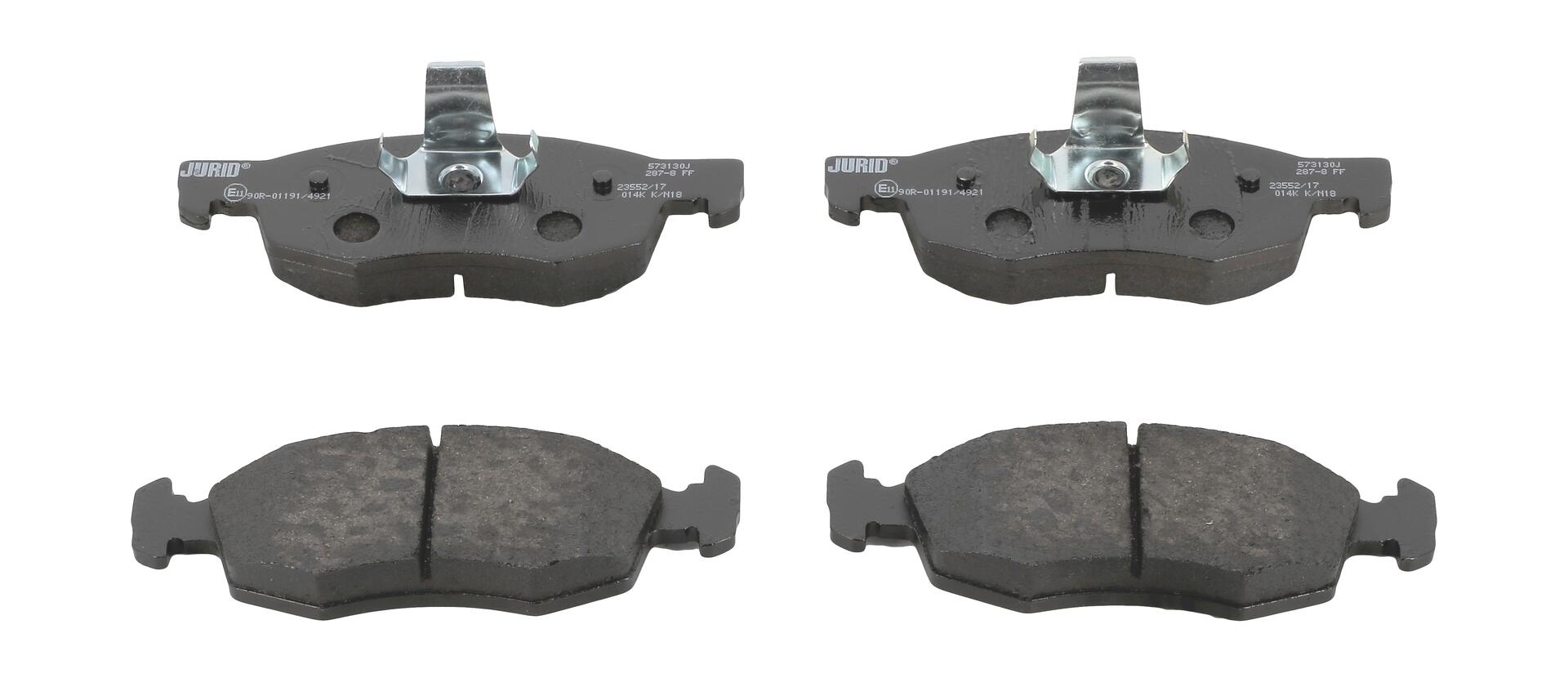 JURID Bremseklodser 573130j for FIAT