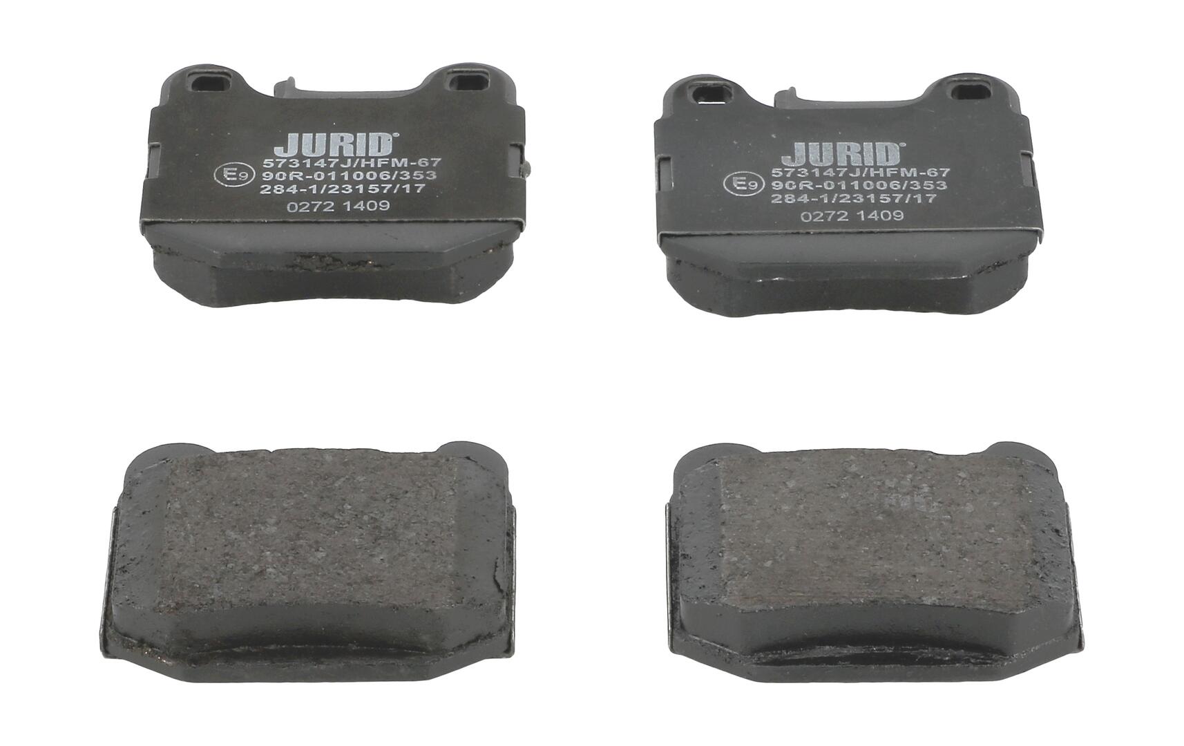 JURID Bremseklodser 573147j for MERCEDES-BENZ