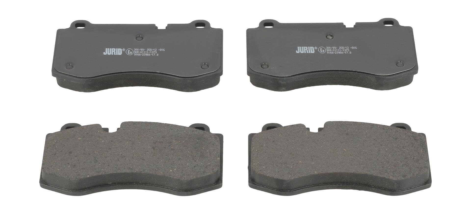 JURID Bremseklodser 573178j for MERCEDES-BENZ