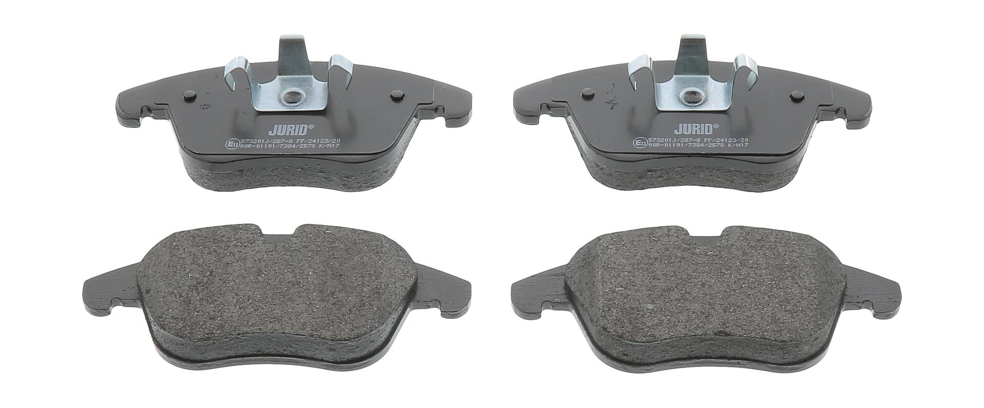 JURID Bremseklodser 573201j for FORD MG VOLVO LAND ROVER