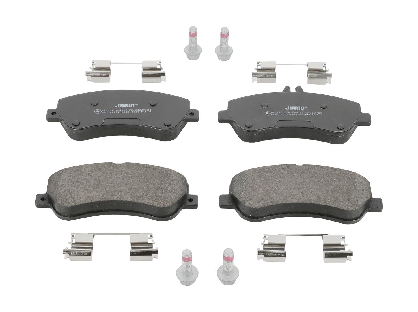 JURID Bremseklodser 573321j for MERCEDES-BENZ