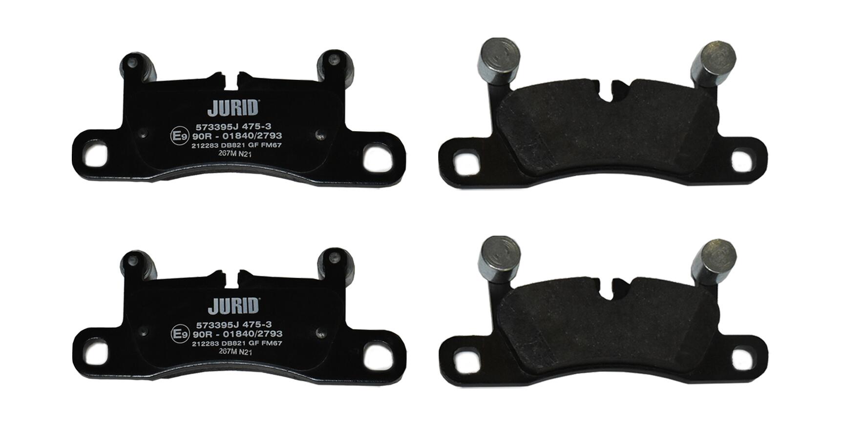 JURID Bremseklodser 573395j for PORSCHE VW