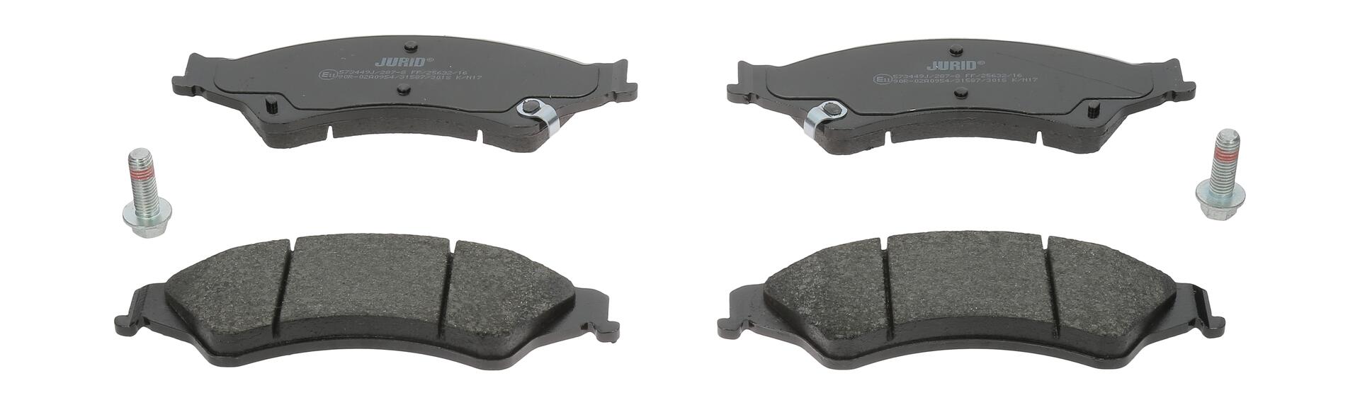 JURID Bremseklodser 573449j for FORD FORD USA MAZDA