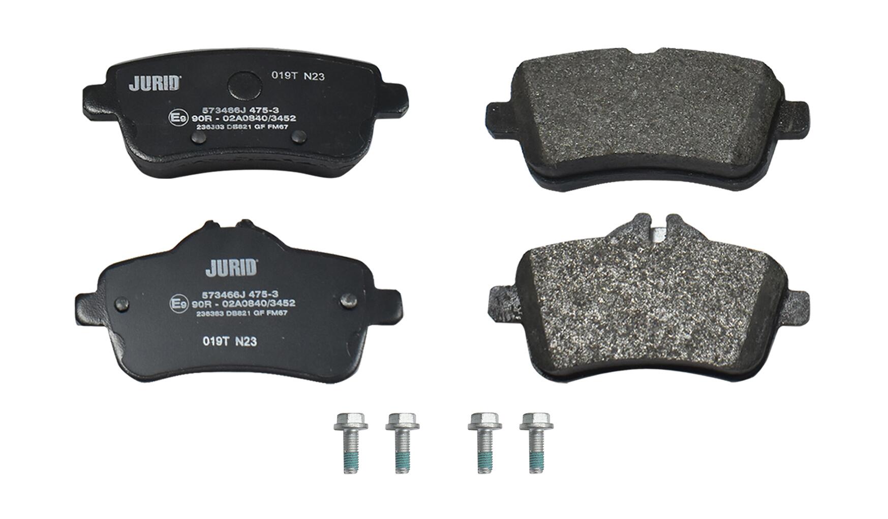 JURID Bremseklodser 573466j for MERCEDES-BENZ