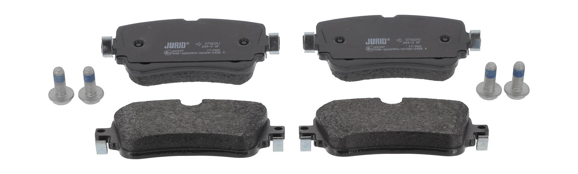 JURID Bremseklodser 573629j for AUDI