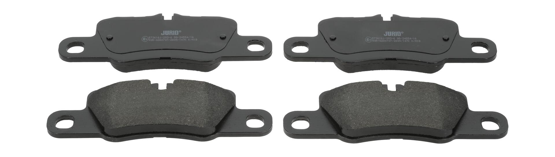 JURID Bremseklodser 573616j for PORSCHE