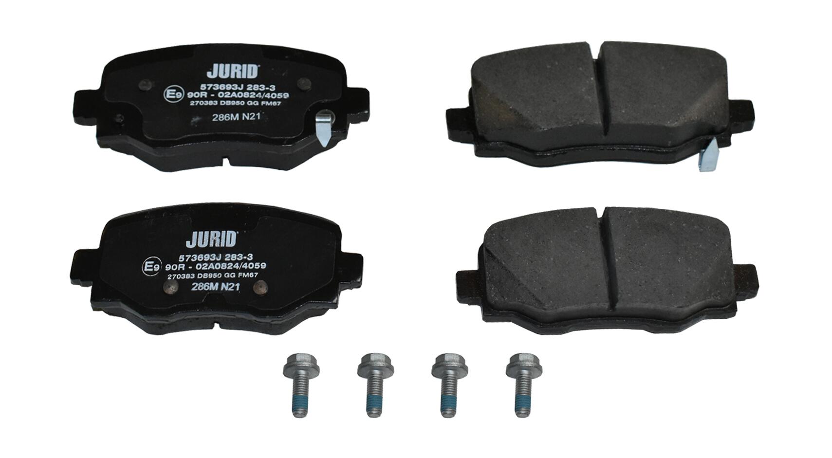 JURID Bremseklodser 573693j for FIAT ALFA ROMEO
