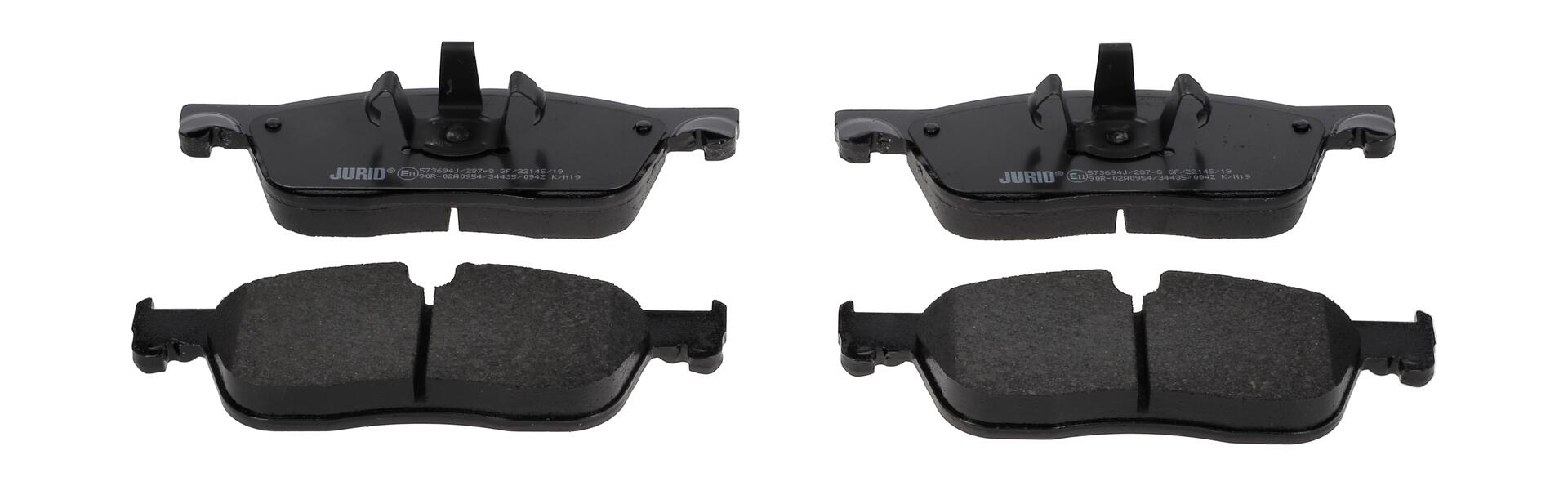 JURID Bremseklodser 573694j for JAGUAR LAND ROVER