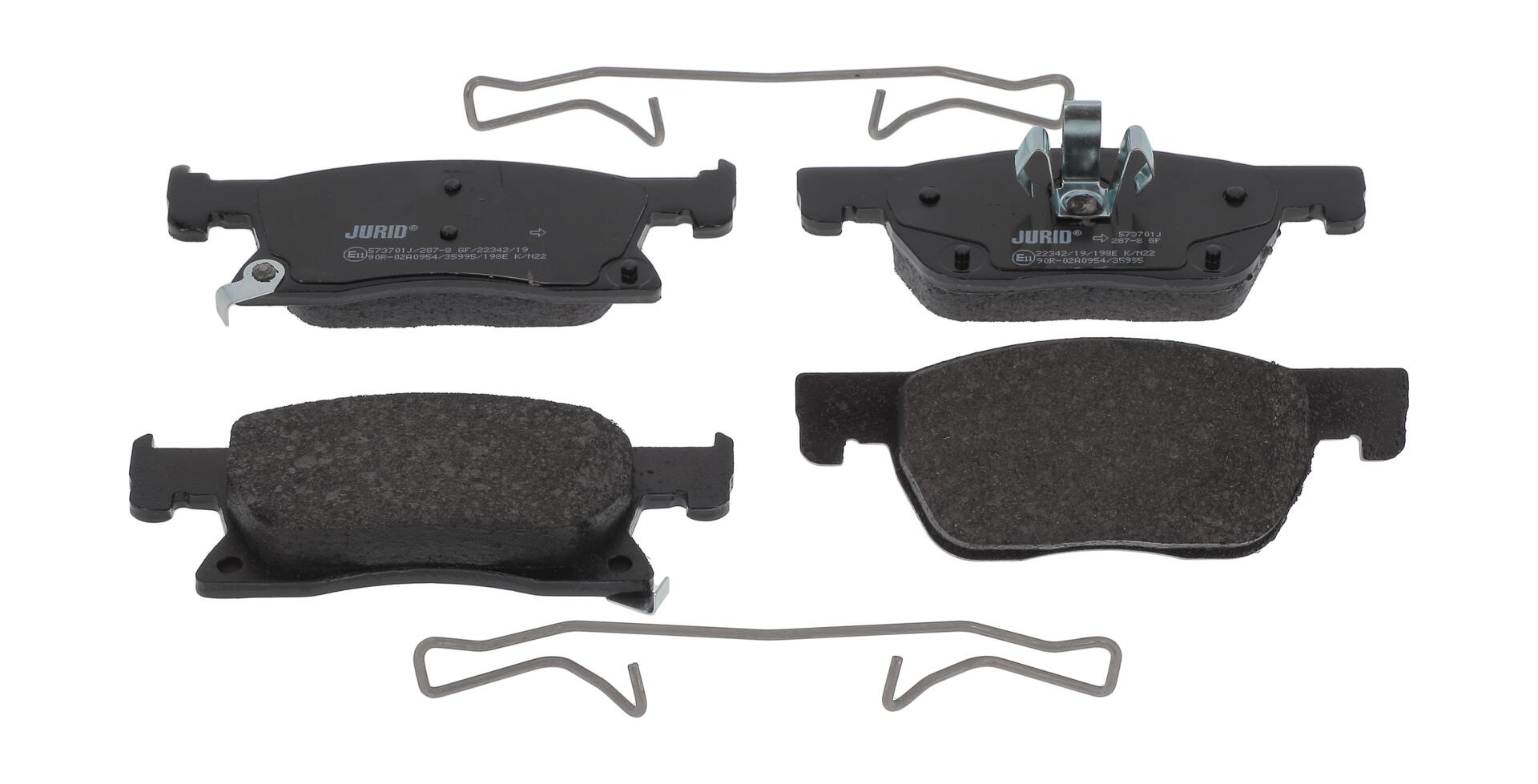 JURID Bremseklodser 573701j for VAUXHALL OPEL