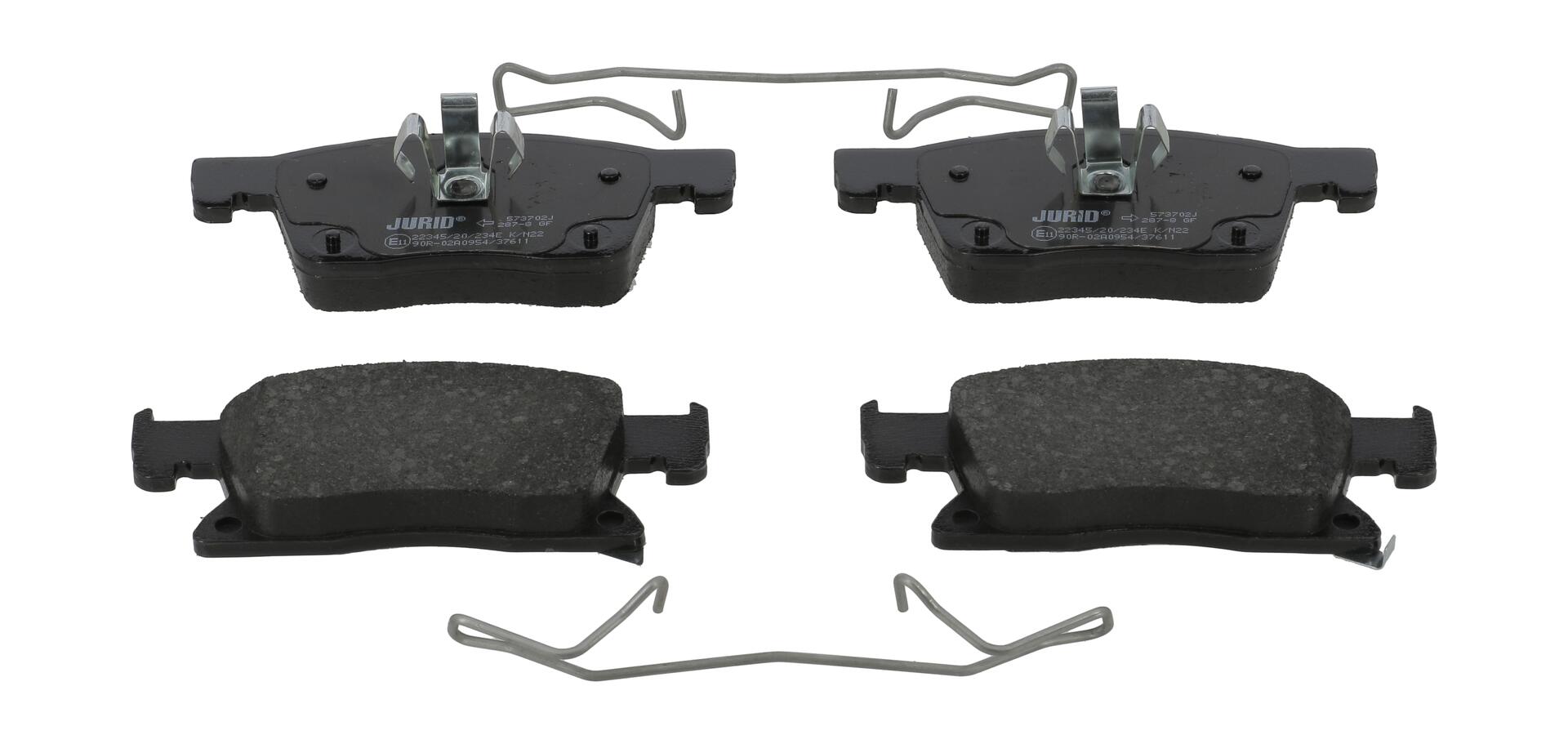 JURID Bremseklodser 573702j for OPEL VAUXHALL