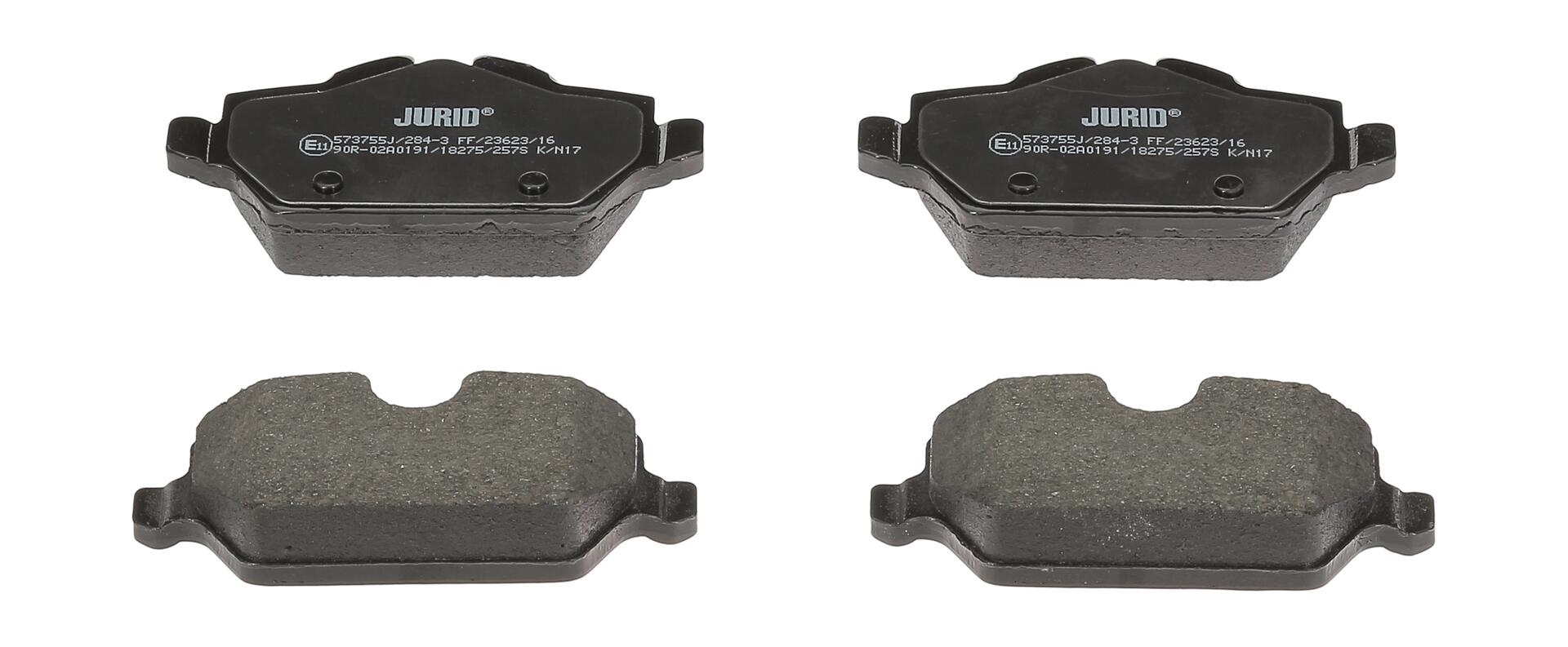 JURID Bremseklodser 573755j for MINI