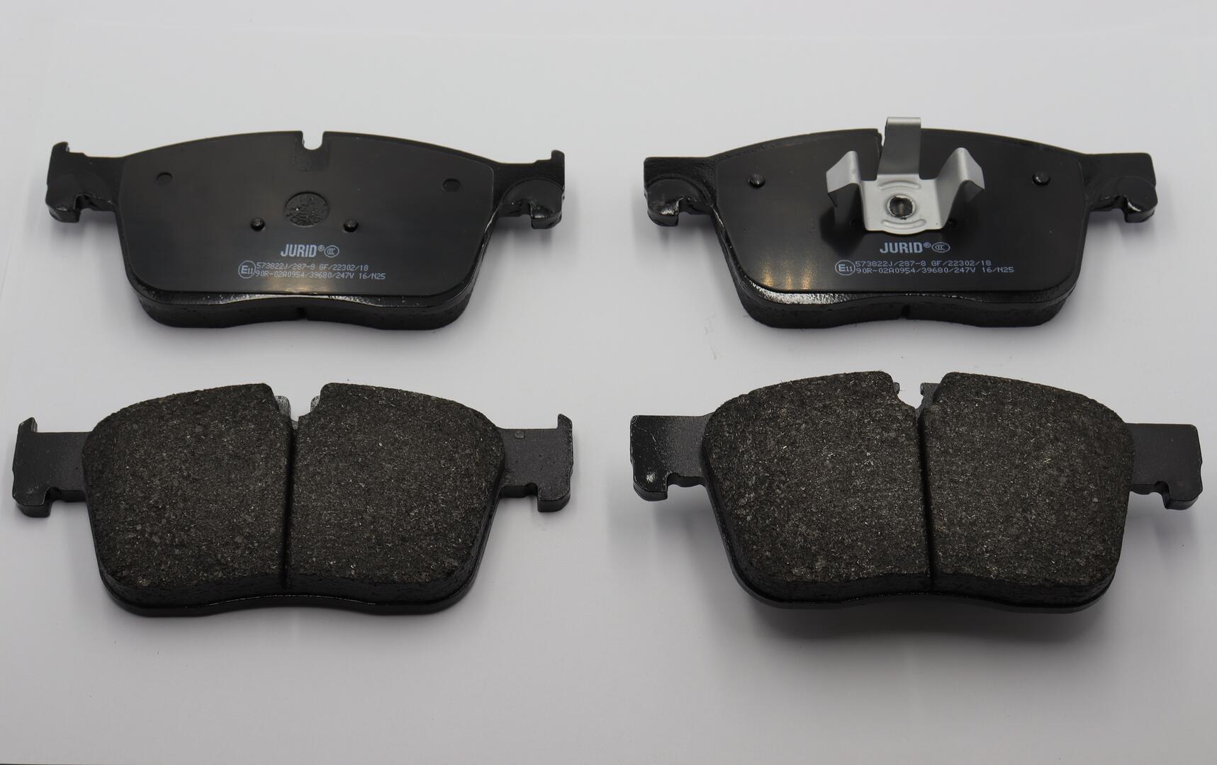 JURID Bremseklodser 573822j for JAGUAR LAND ROVER