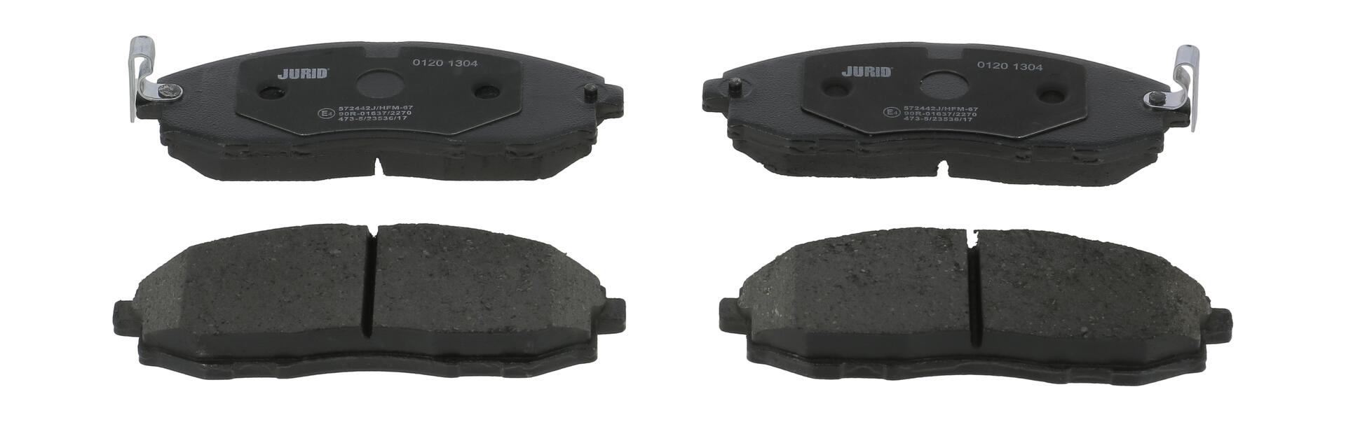 JURID Bremseklodser 572442j for HYUNDAI
