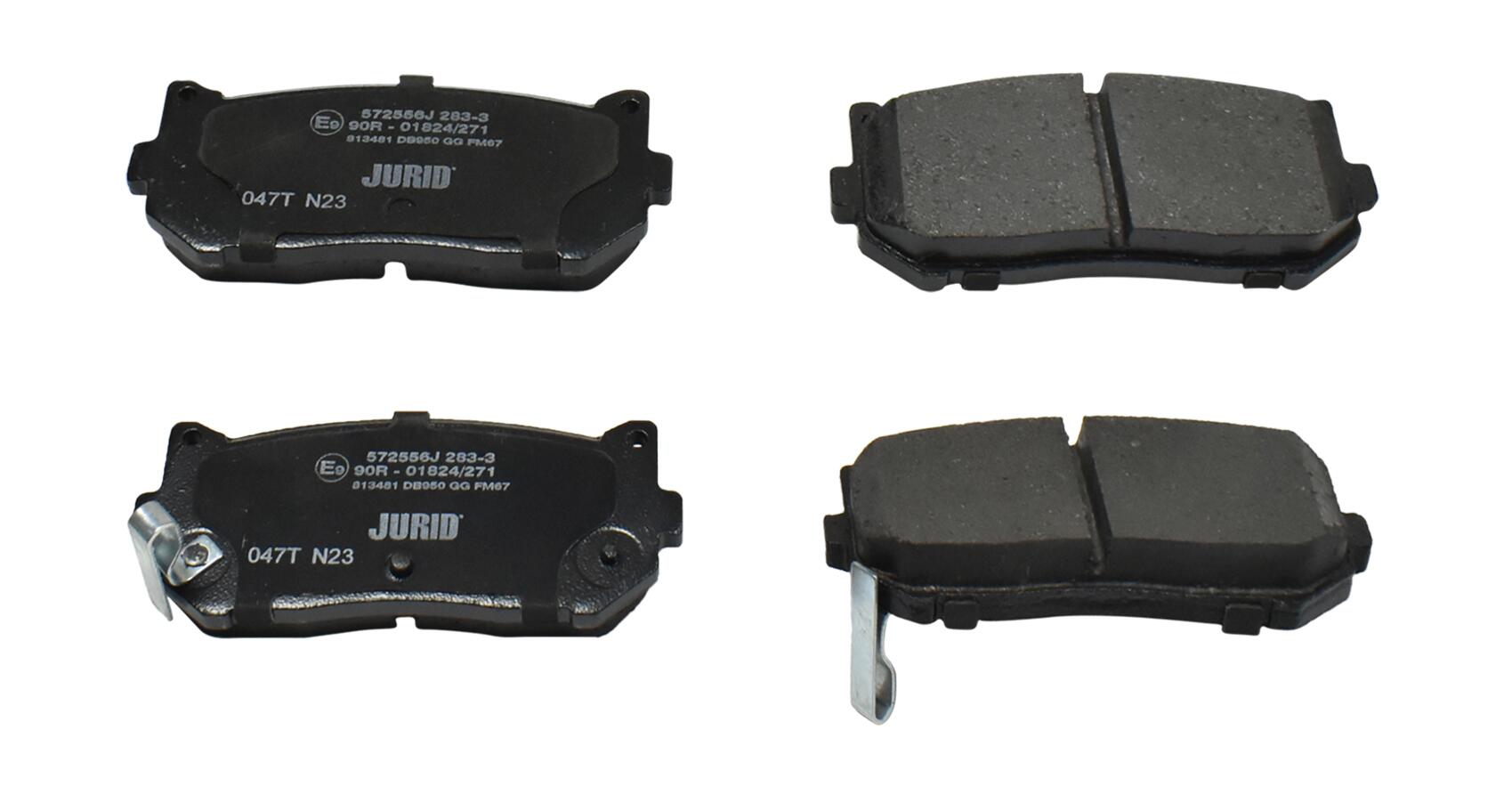 JURID Bremseklodser 572556j for KIA