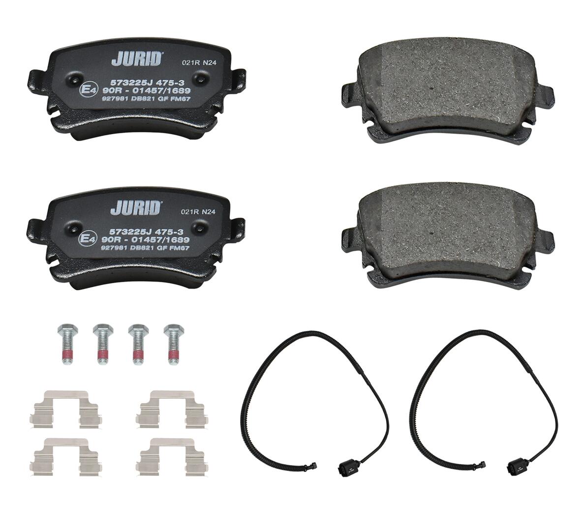 JURID Bremseklodser 573225j for VW
