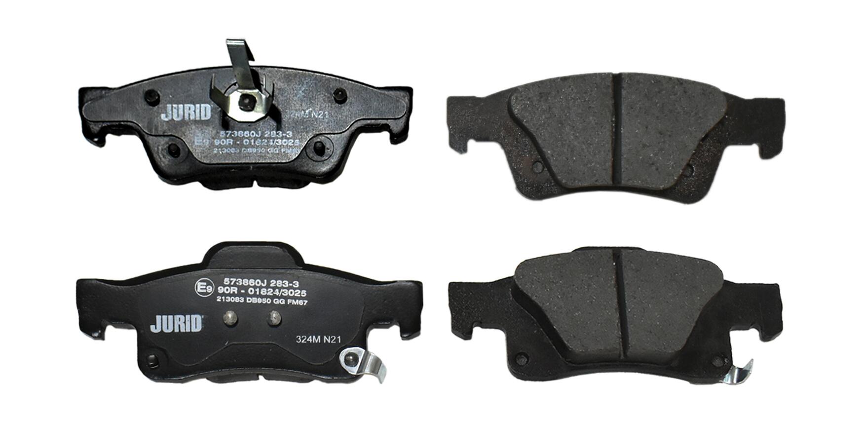 JURID Bremseklodser 573860j for JEEP