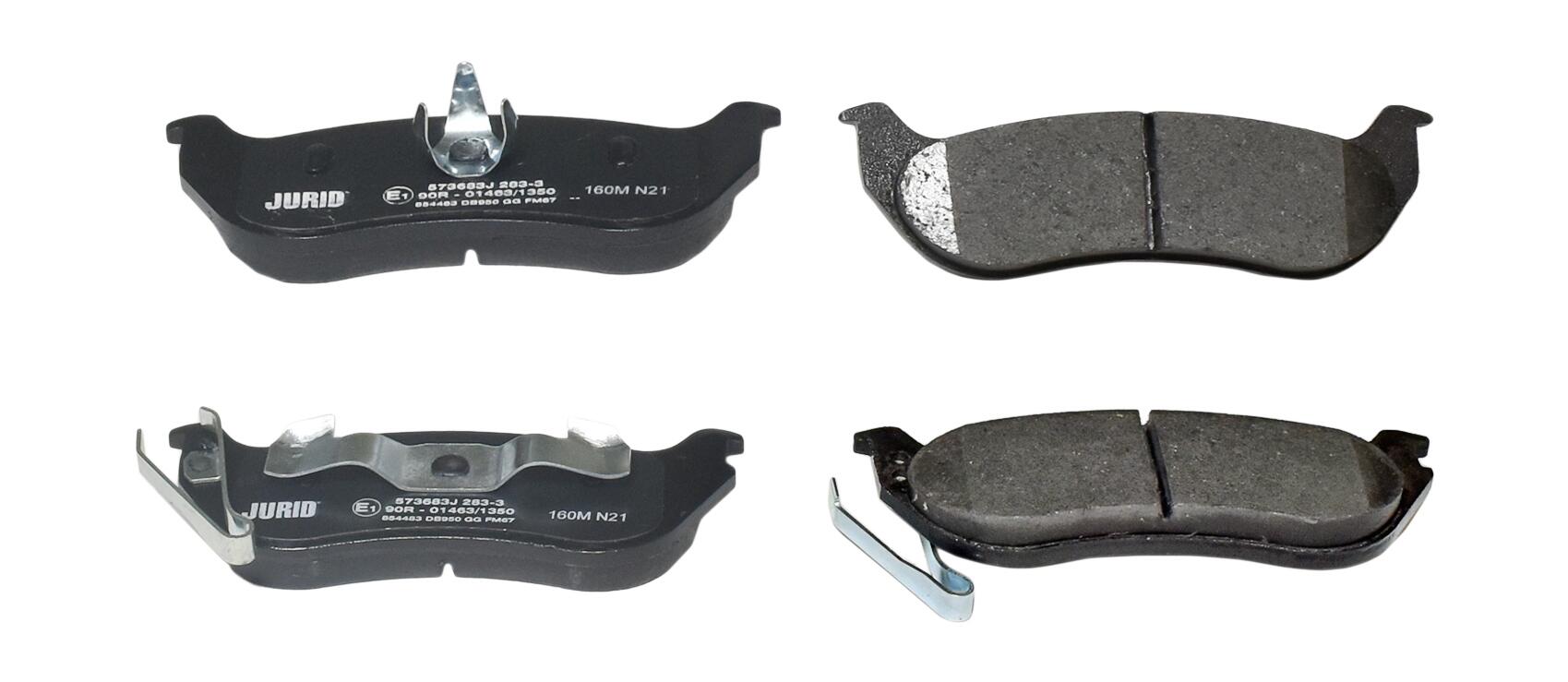JURID Bremseklodser 573683j for JEEP