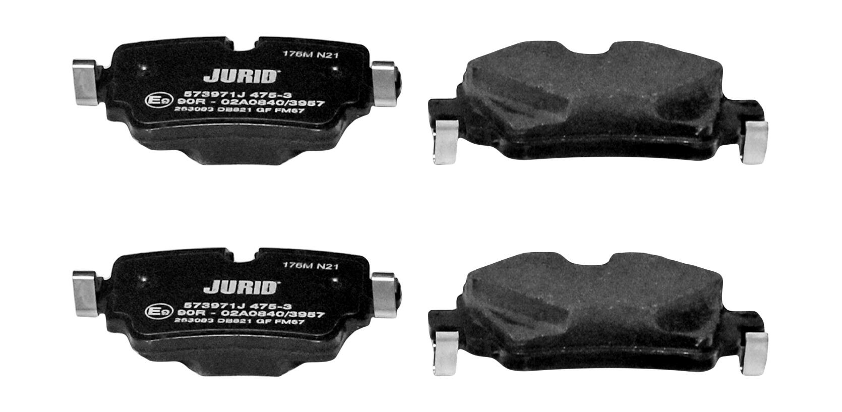 JURID Bremseklodser 573971j for JAGUAR