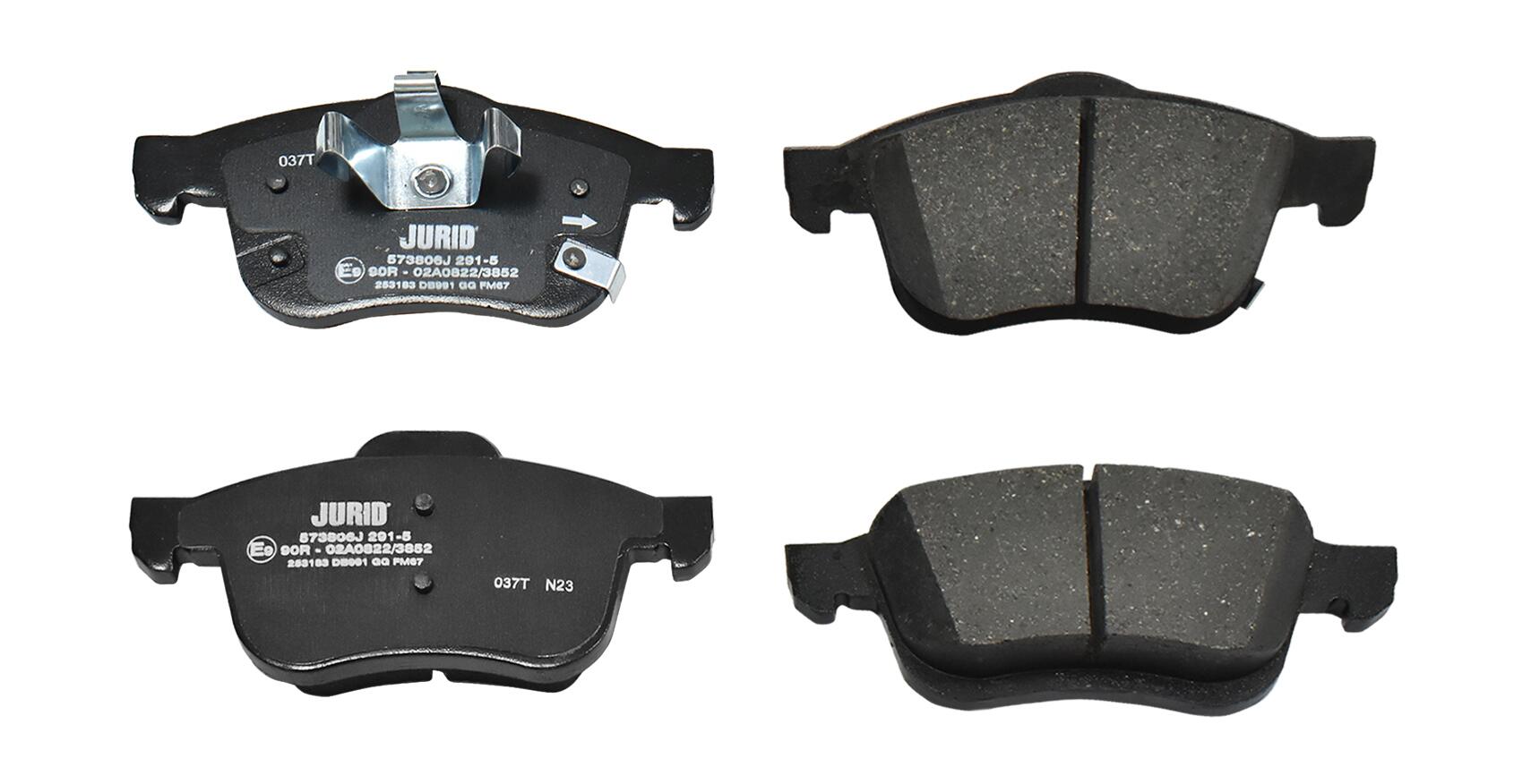 JURID Bremseklodser 573806j for FIAT