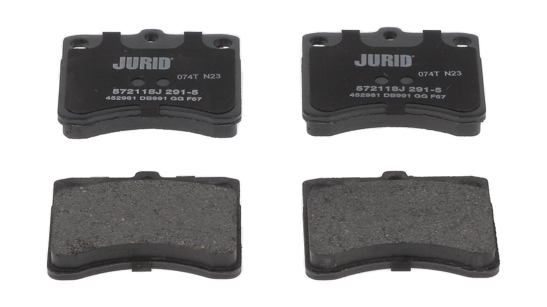 JURID Bremseklodser 572118j for OPEL DAIHATSU