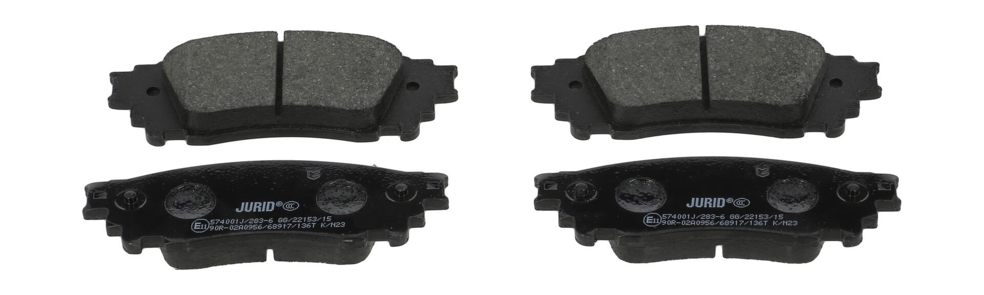 JURID Bremseklodser 574001j for LEXUS