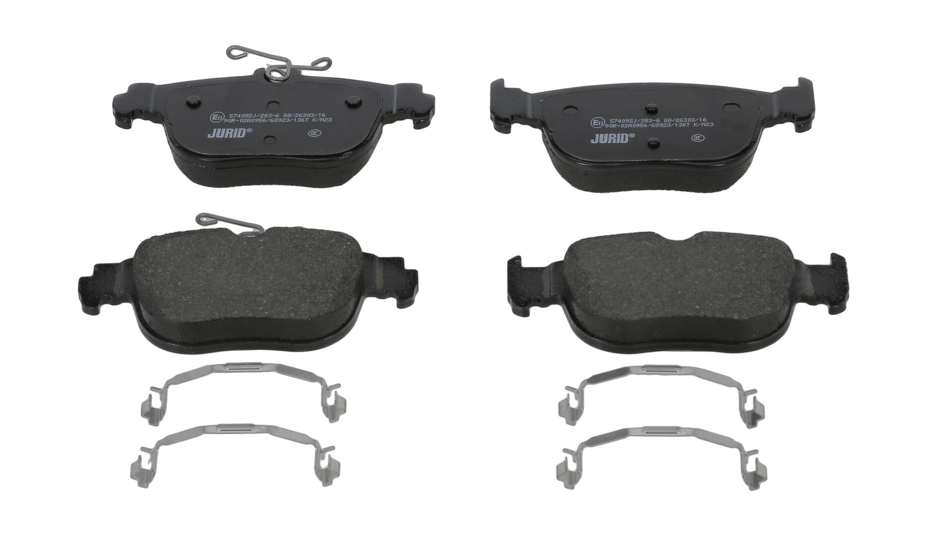 JURID Bremseklodser 574092j for AUDI VW CUPRA