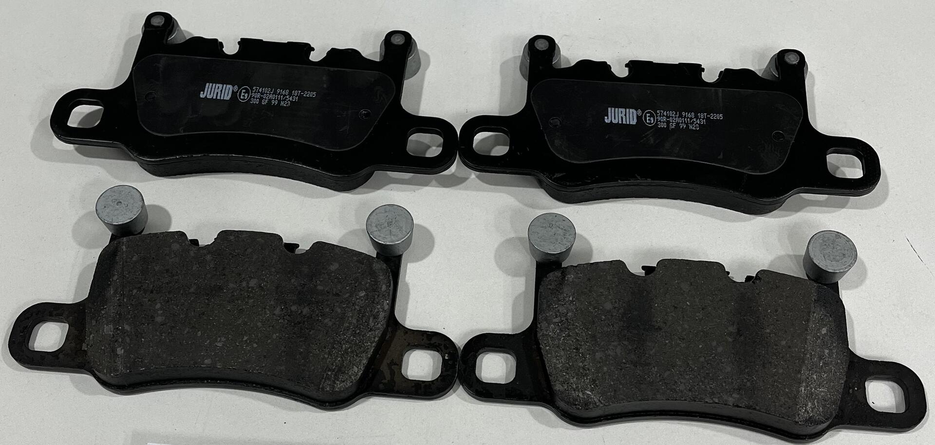 JURID Bremseklodser 574102j for PORSCHE