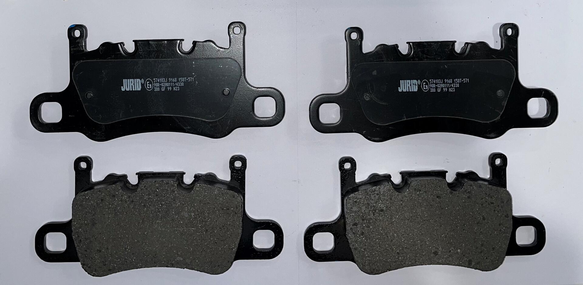 JURID Bremseklodser 574103j for PORSCHE