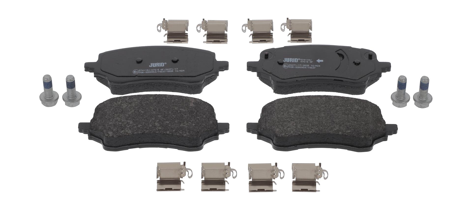 JURID Bremseklodser 574118j for FORD