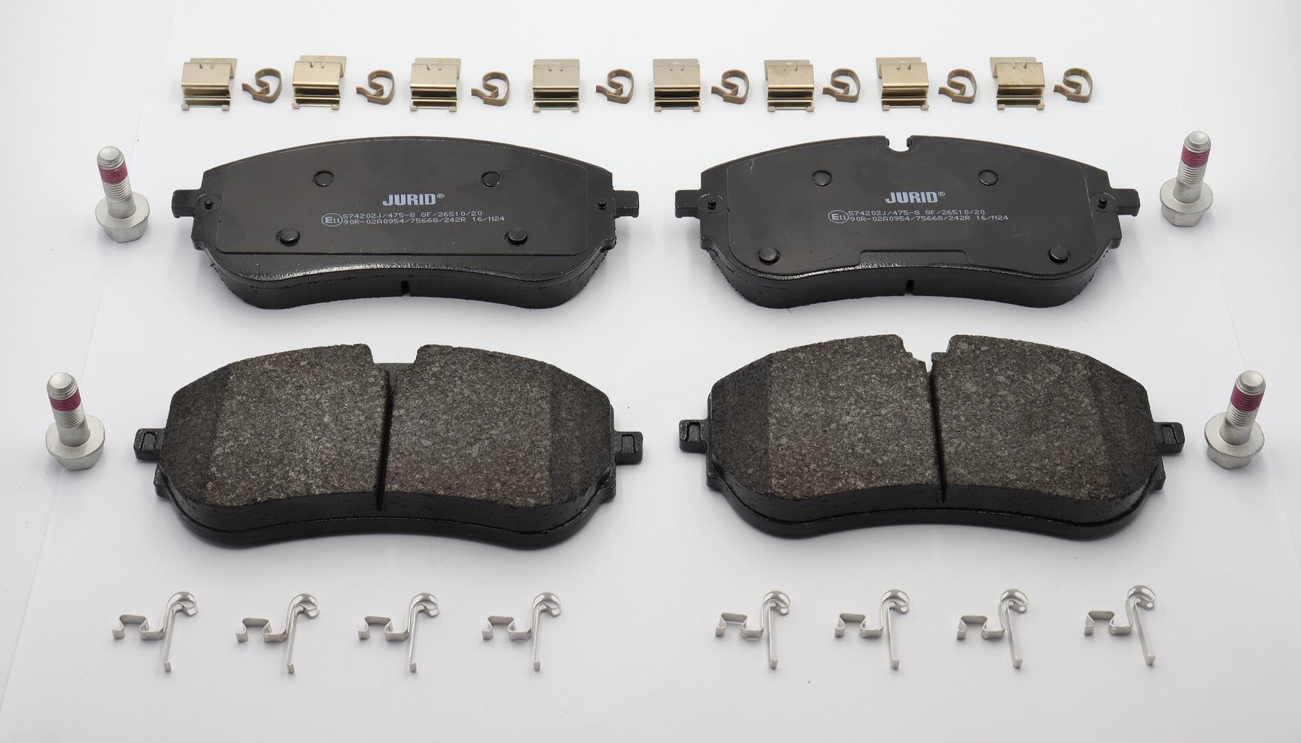 JURID Bremseklodser 574202j for LAND ROVER JAGUAR