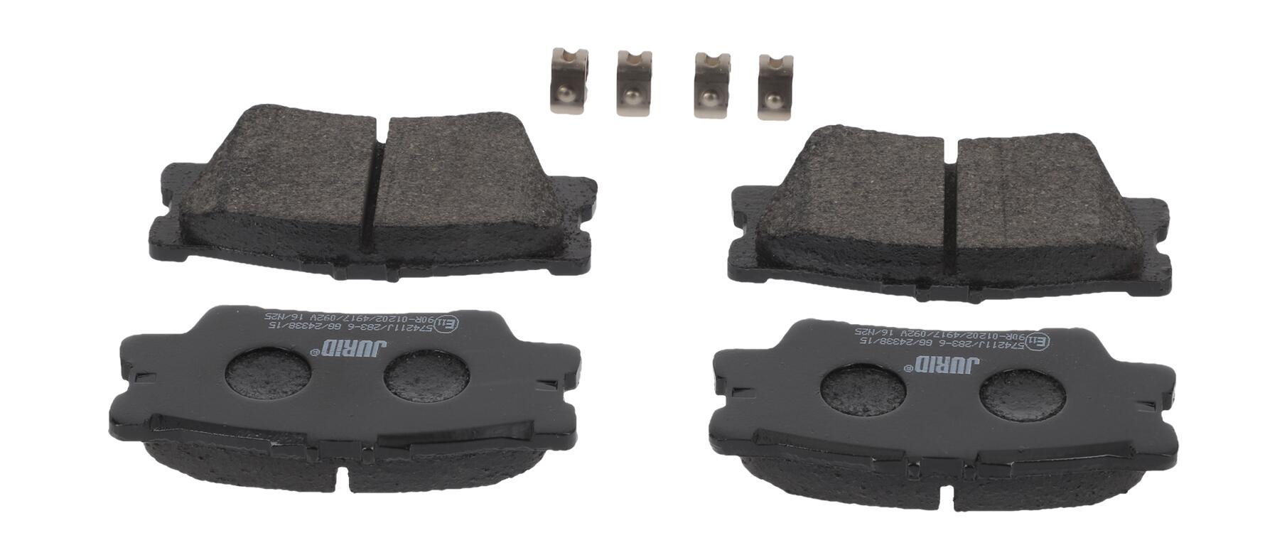 JURID Bremseklodser 574211j for TOYOTA LEXUS