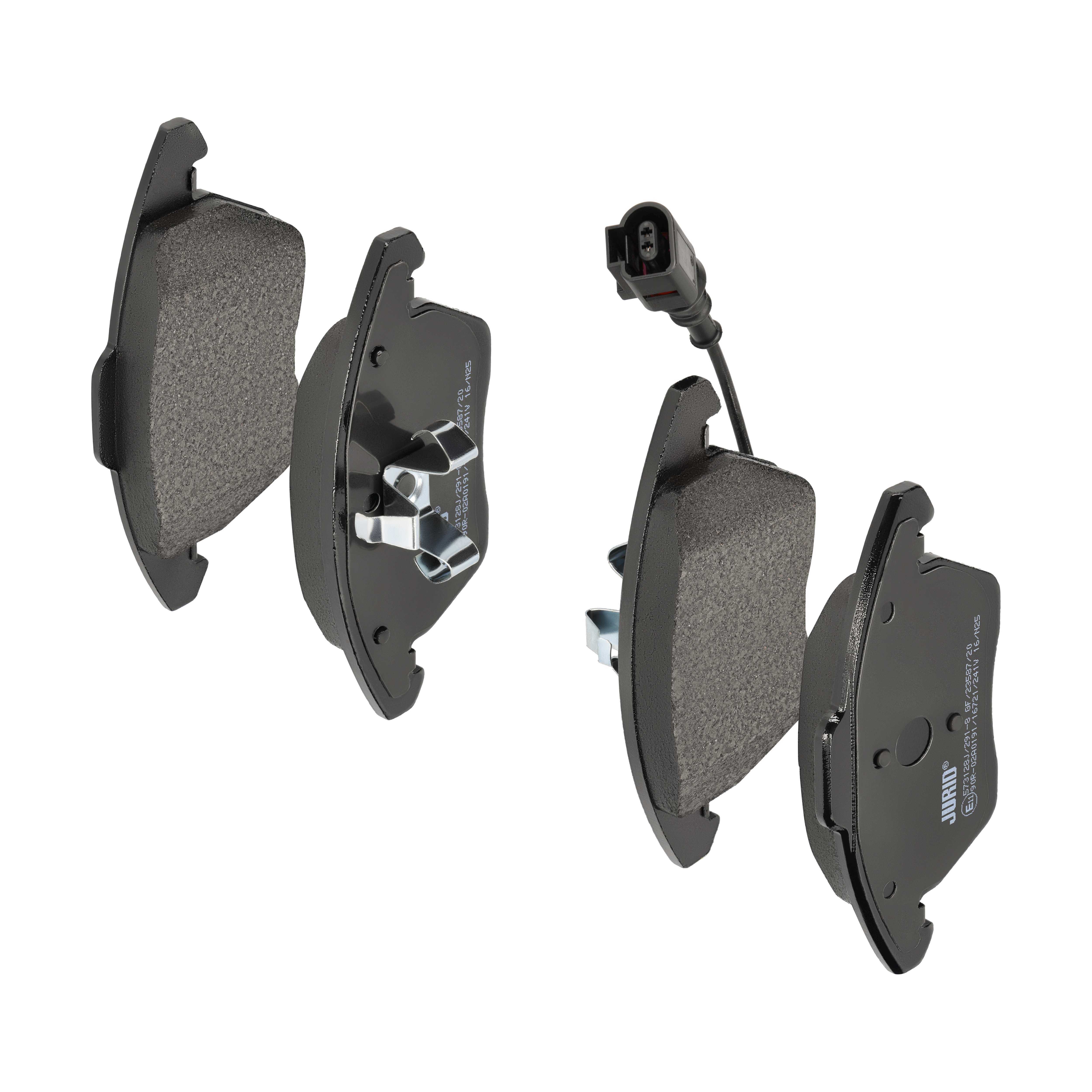 JURID Bremseklodser 573128j for SKODA VW SEAT AUDI
