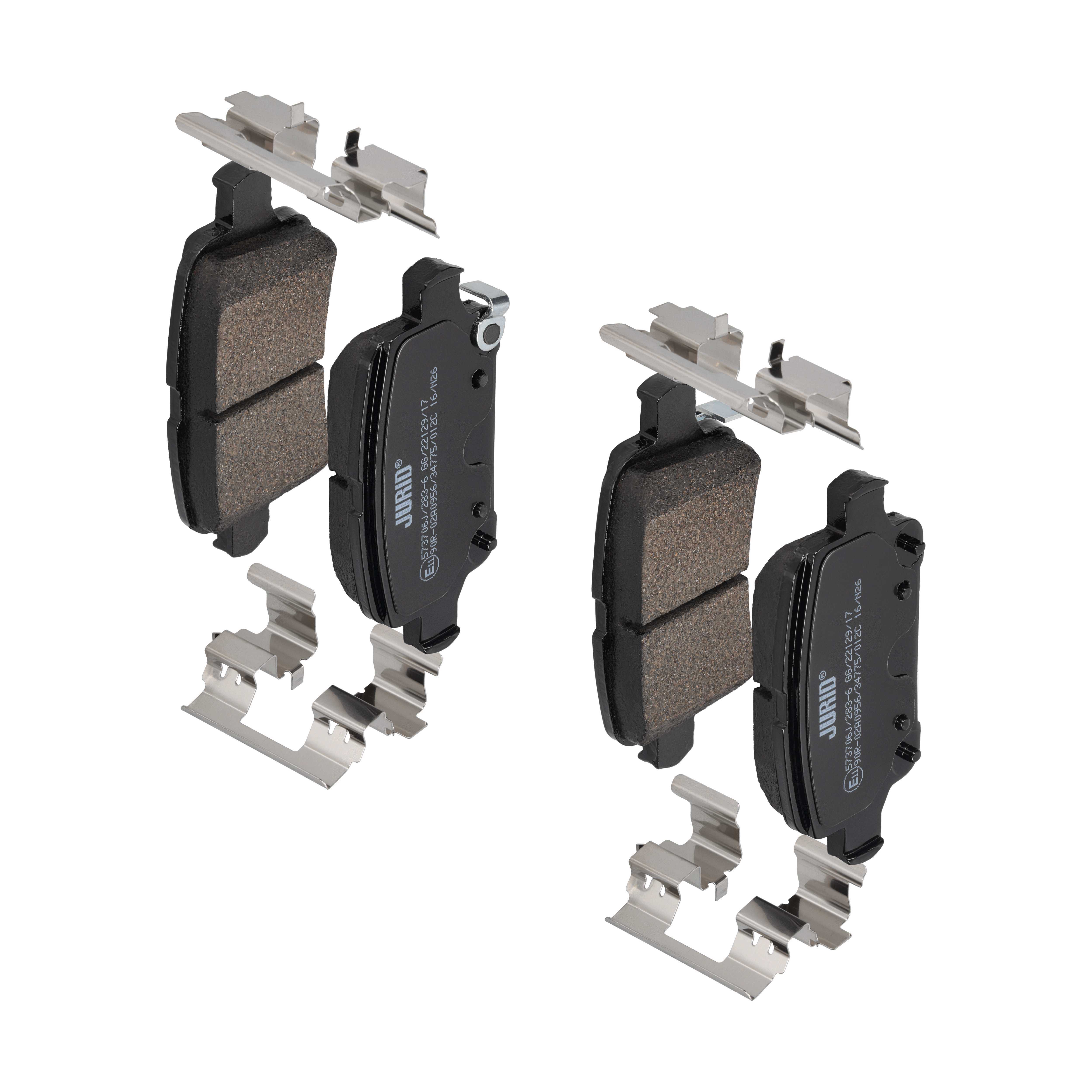 JURID Bremseklodser 573706j for CHEVROLET OPEL VAUXHALL