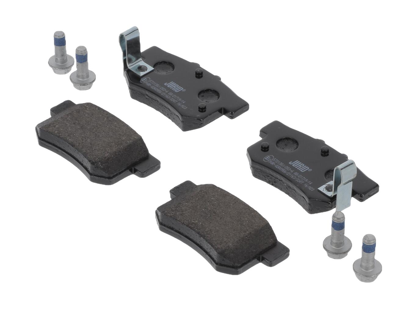 JURID Bremseklodser 572138j for FIAT ROVER HONDA ACURA SUZUKI