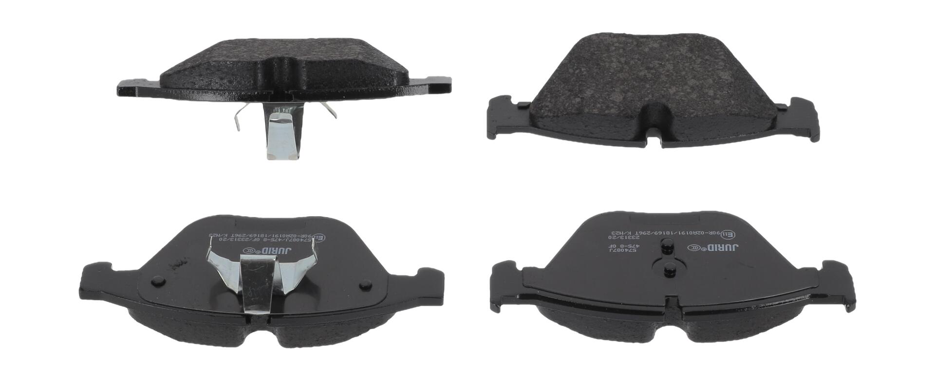 JURID Bremseklodser 574087j for BMW