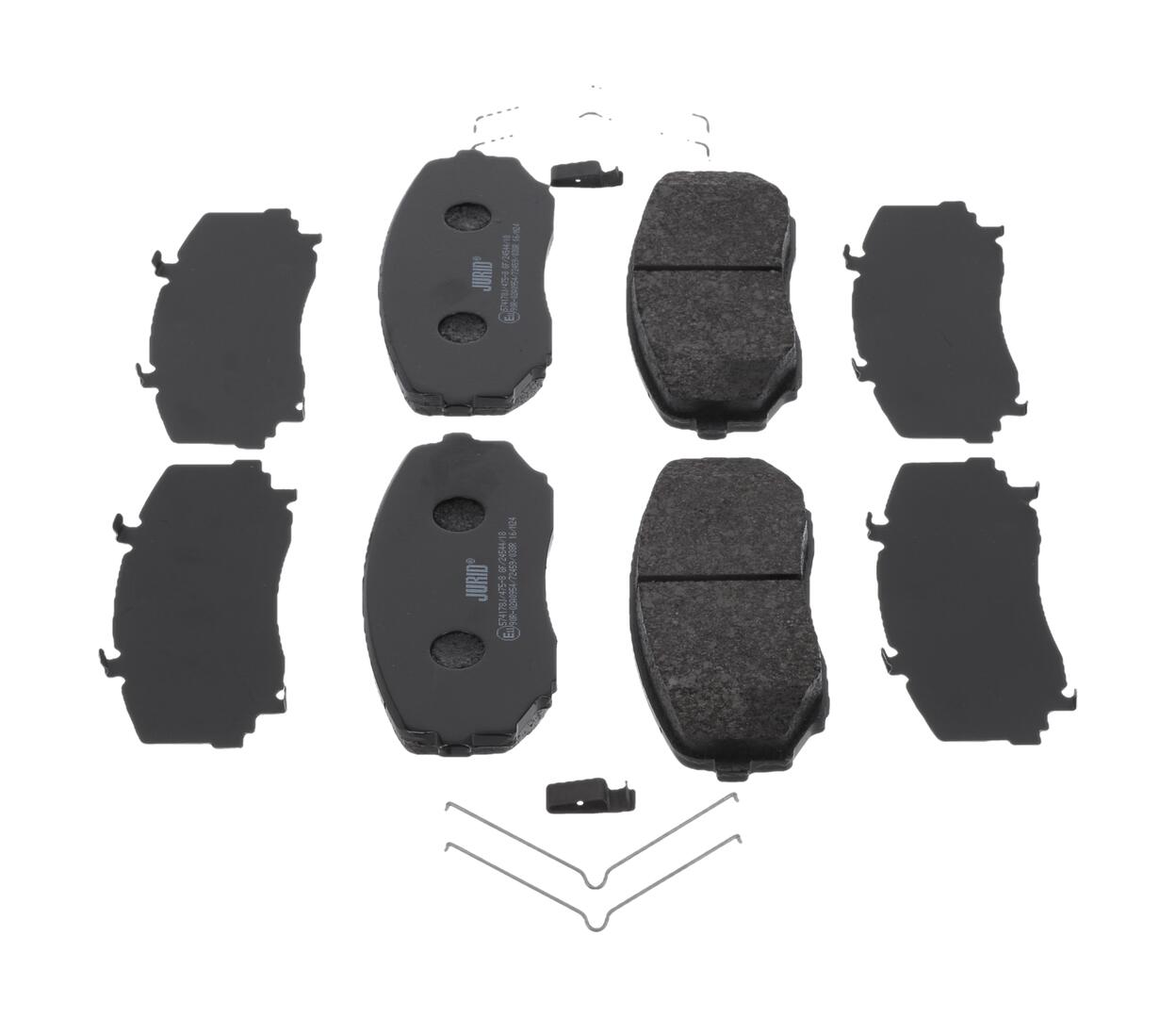 JURID Bremseklodser 574178j for MAZDA FORD MITSUBISHI FORD USA