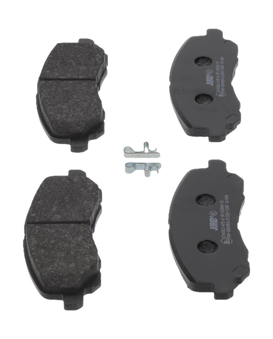 JURID Bremseklodser 574082j for MITSUBISHI
