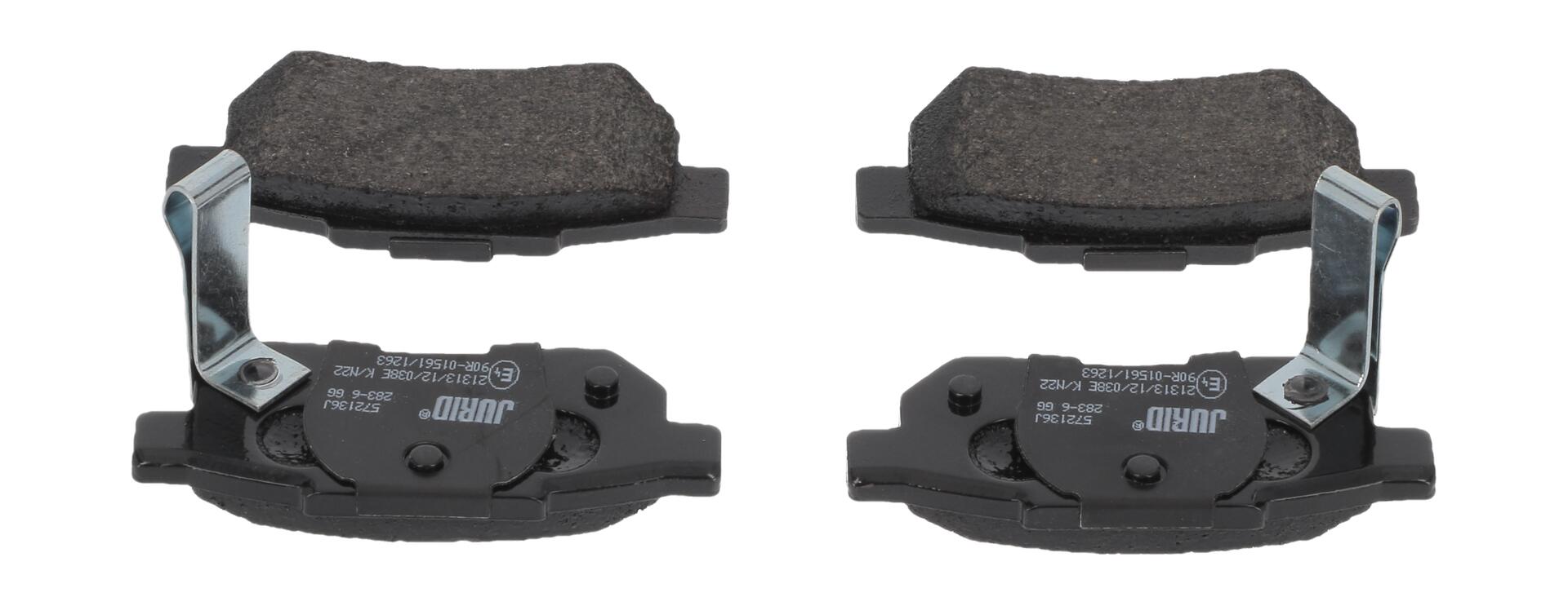 JURID Bremseklodser 572136j for HONDA MG ROVER LOTUS