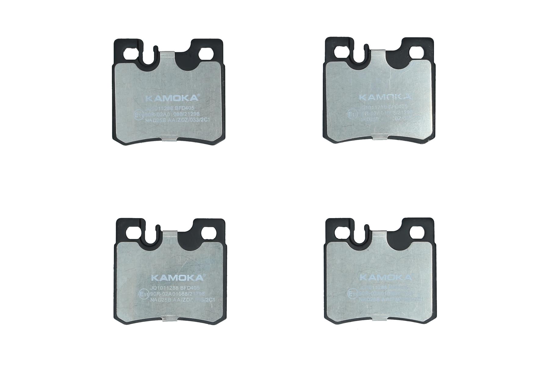 KAMOKA Bremseklodser jq1011288 bagaksel for MERCEDES-BENZ