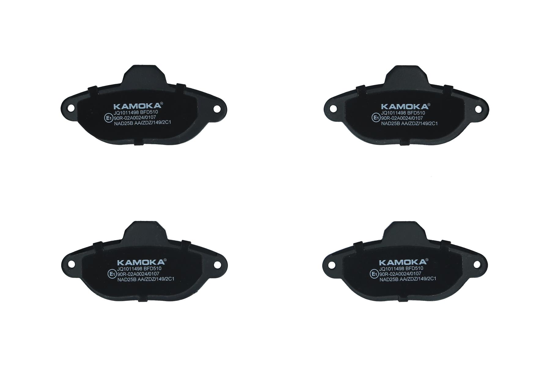 KAMOKA Bremseklodser jq1011498 foraksel for LANCIA FIAT