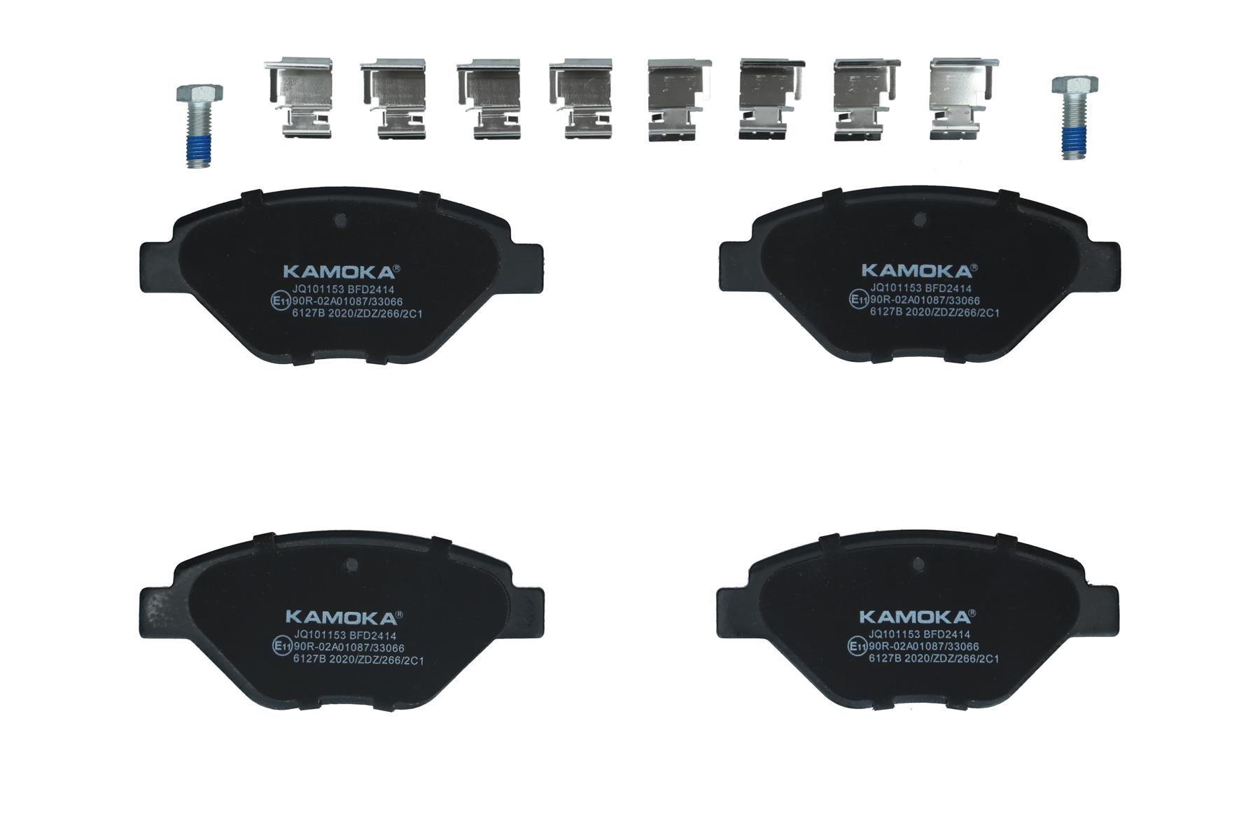 KAMOKA Bremseklodser jq101153 foraksel for RENAULT