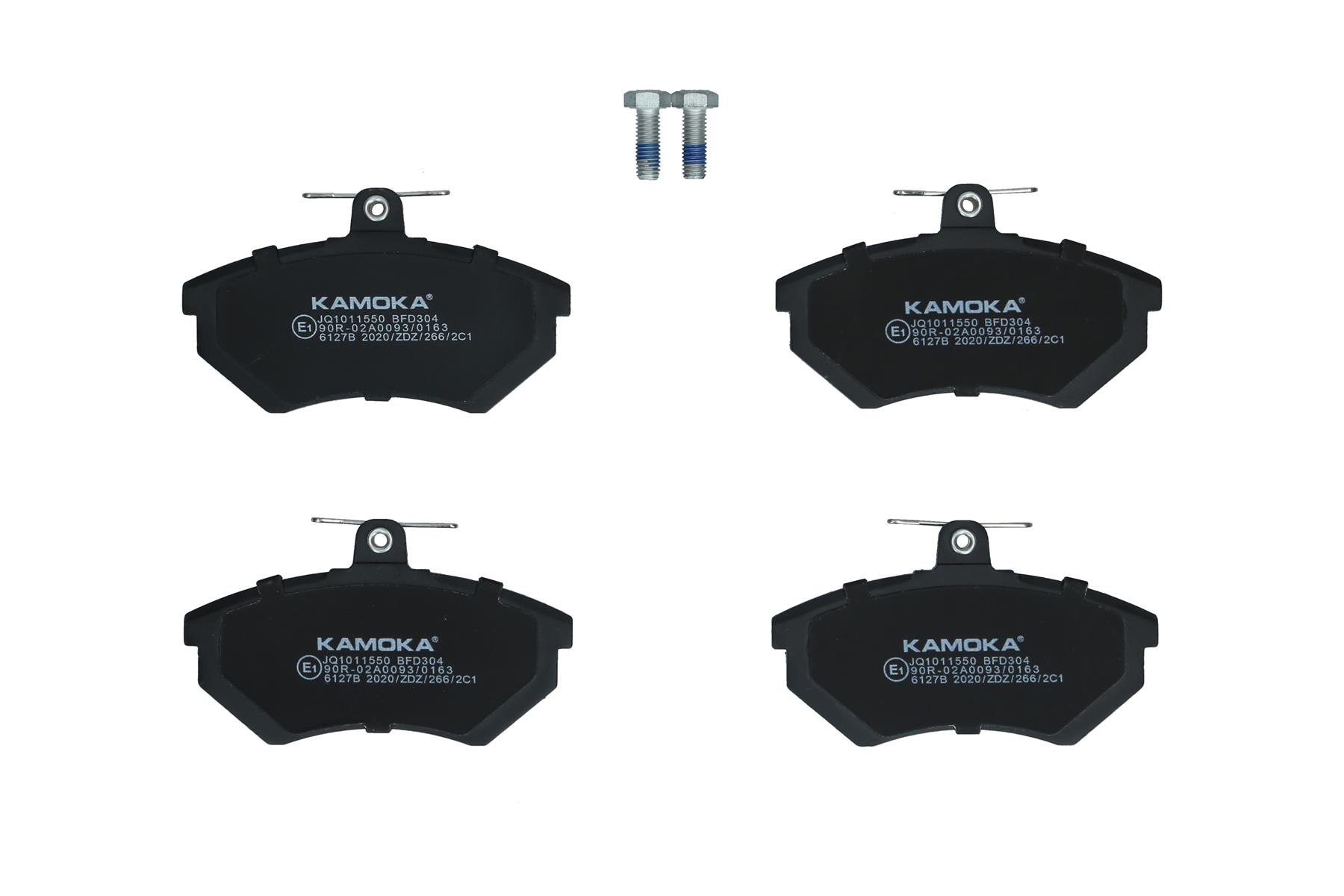 KAMOKA Bremseklodser jq1011550 foraksel for VAG
