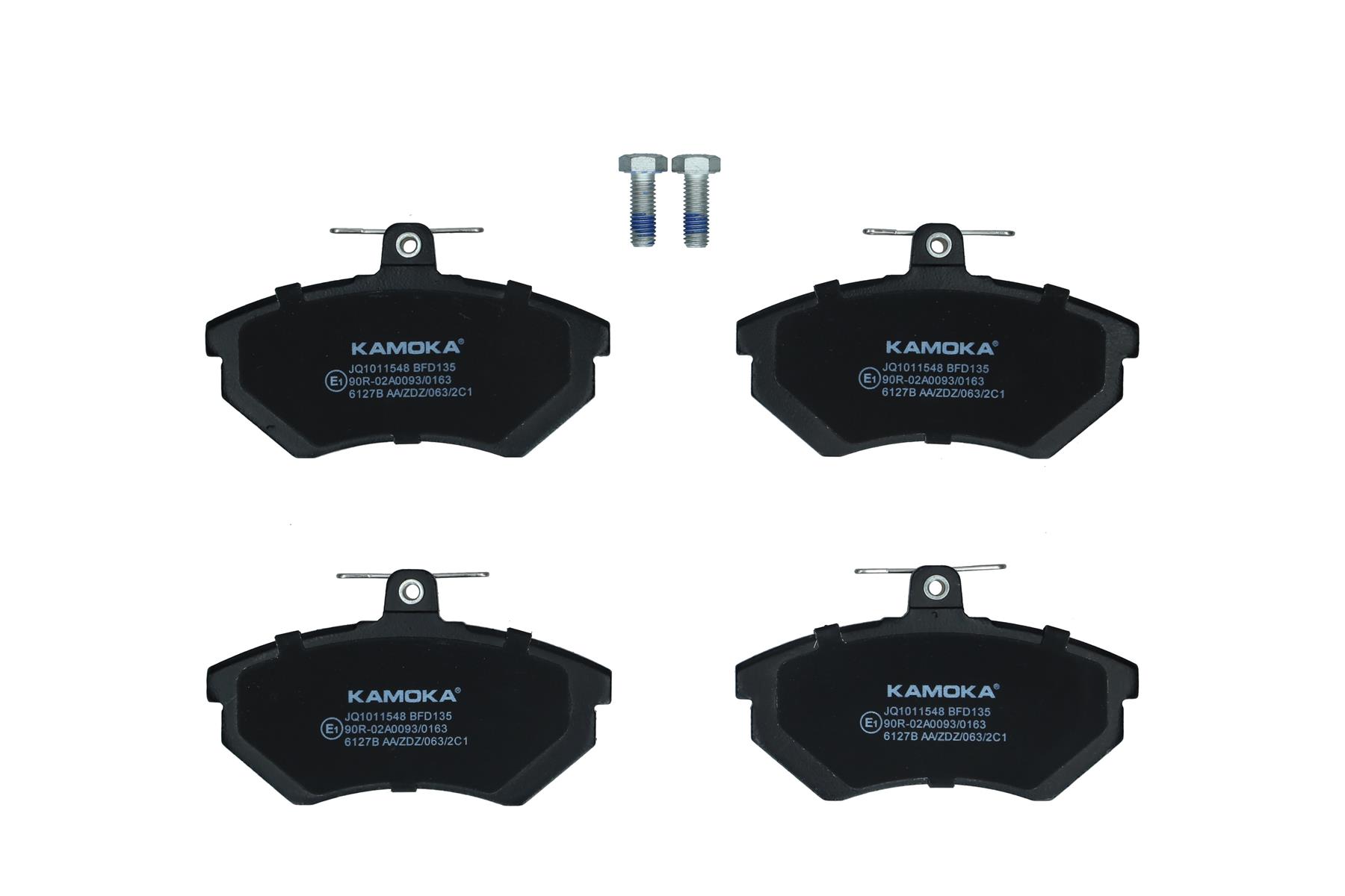 KAMOKA Bremseklodser jq1011548 foraksel for VAG CHERY