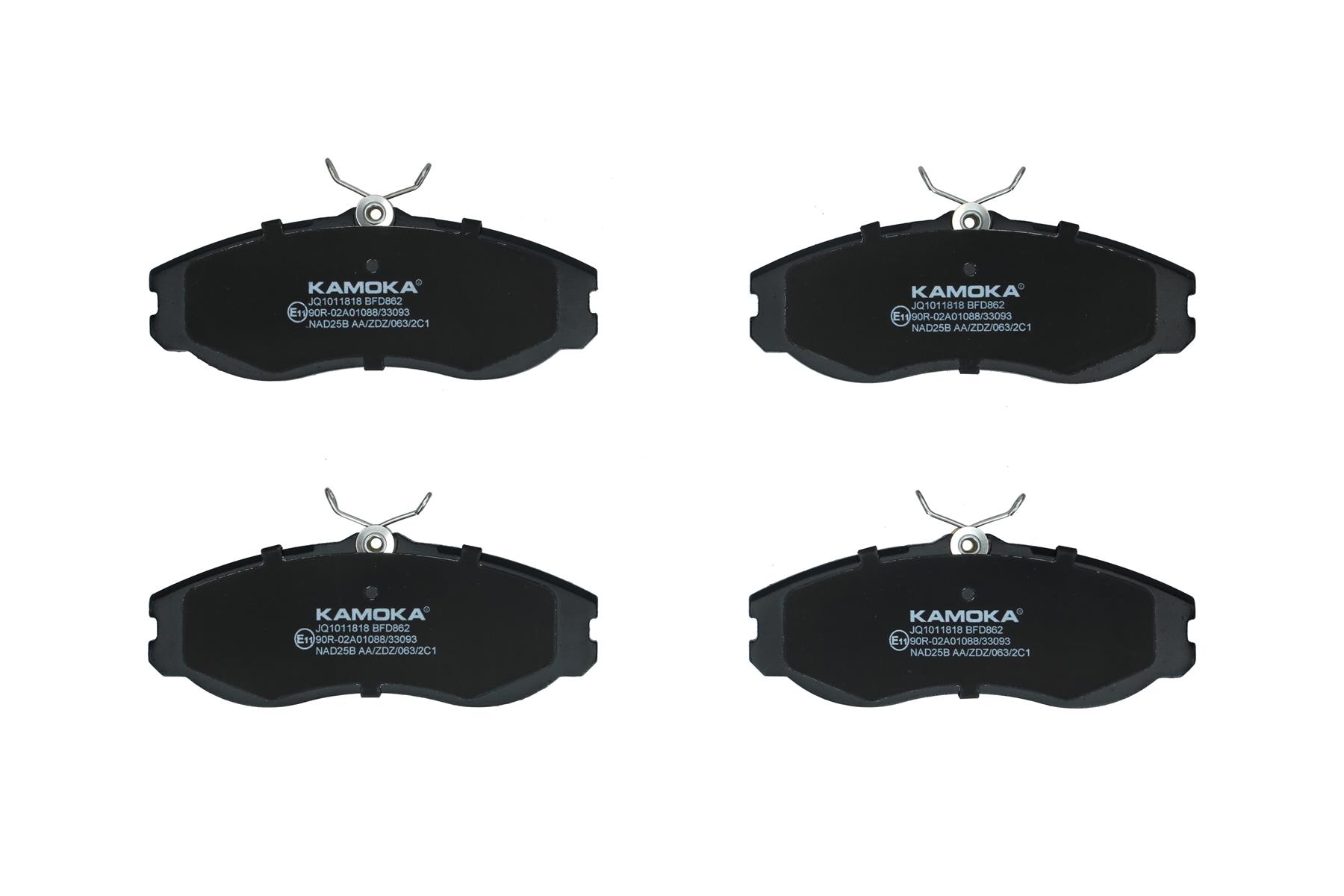 KAMOKA Bremseklodser jq1011818 foraksel for FORD NISSAN