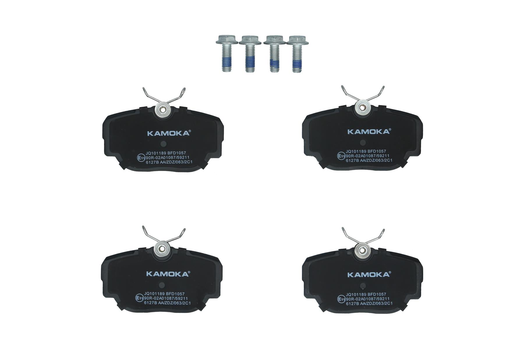 KAMOKA Bremseklodser jq101189 bagaksel for LAND ROVER