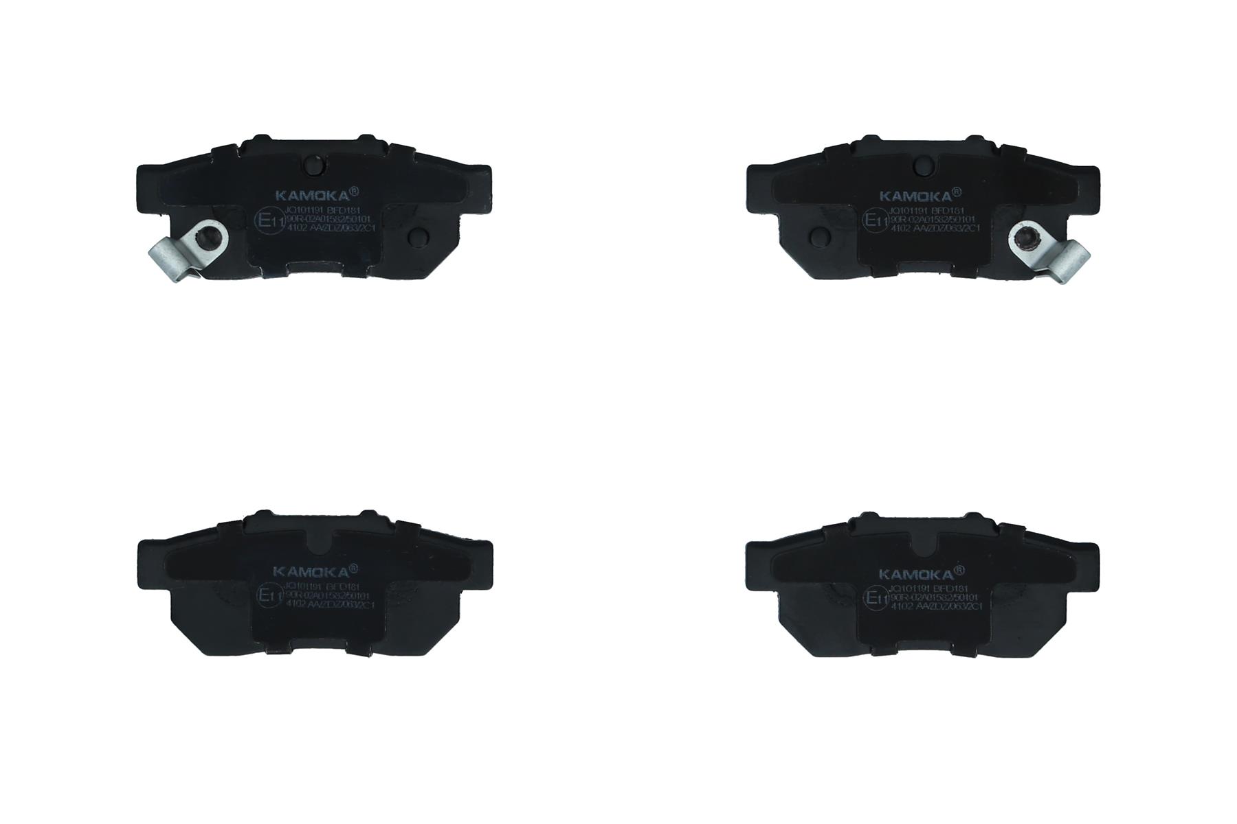 KAMOKA Bremseklodser jq101191 bagaksel for CHEVROLET OPEL ISUZU HONDA ACURA MAZDA NISSAN LOTUS ROVER SUZUKI