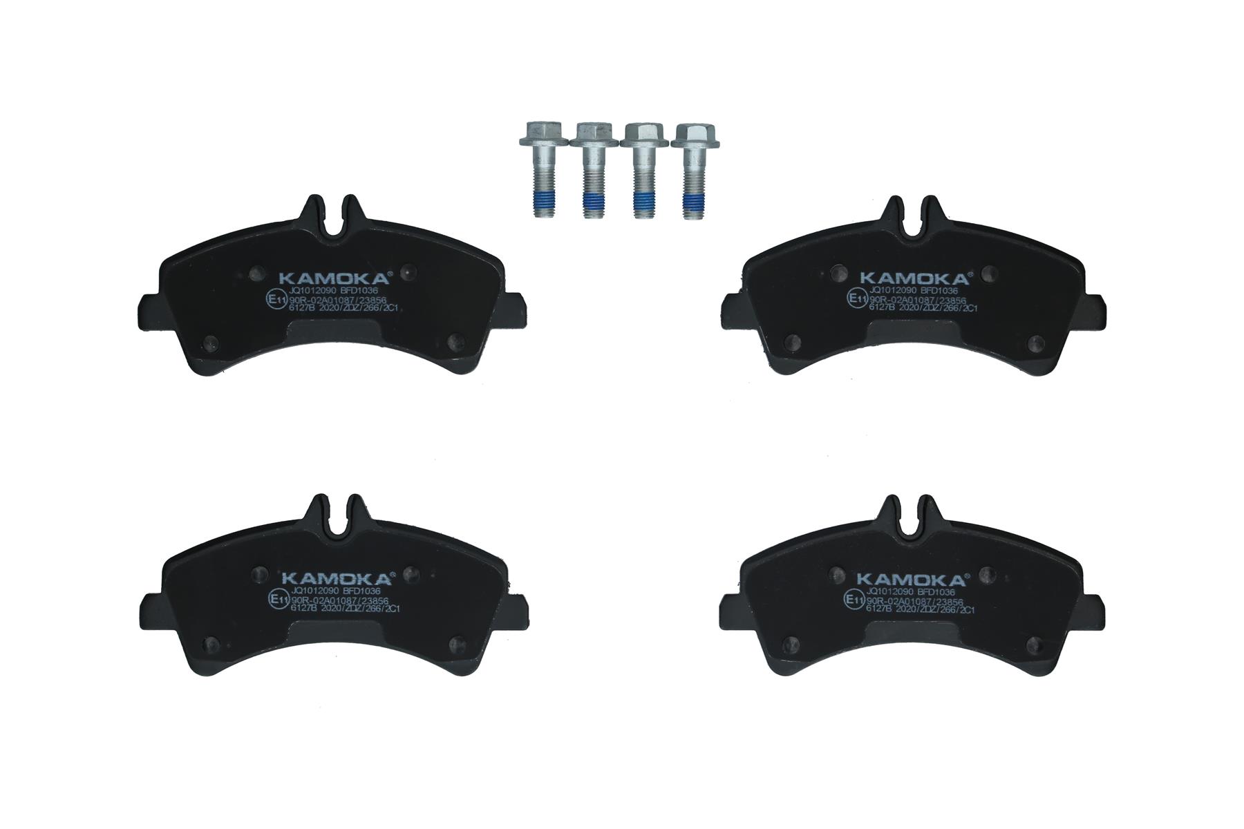 KAMOKA Bremseklodser jq1012090 bagaksel for MERCEDES-BENZ VAG