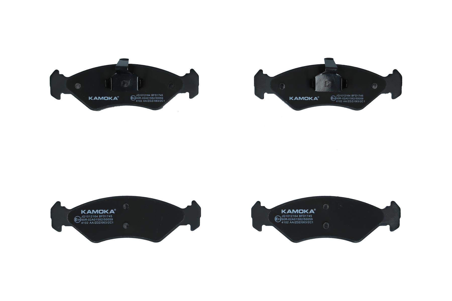 KAMOKA Bremseklodser jq1012164 foraksel for FORD MAZDA