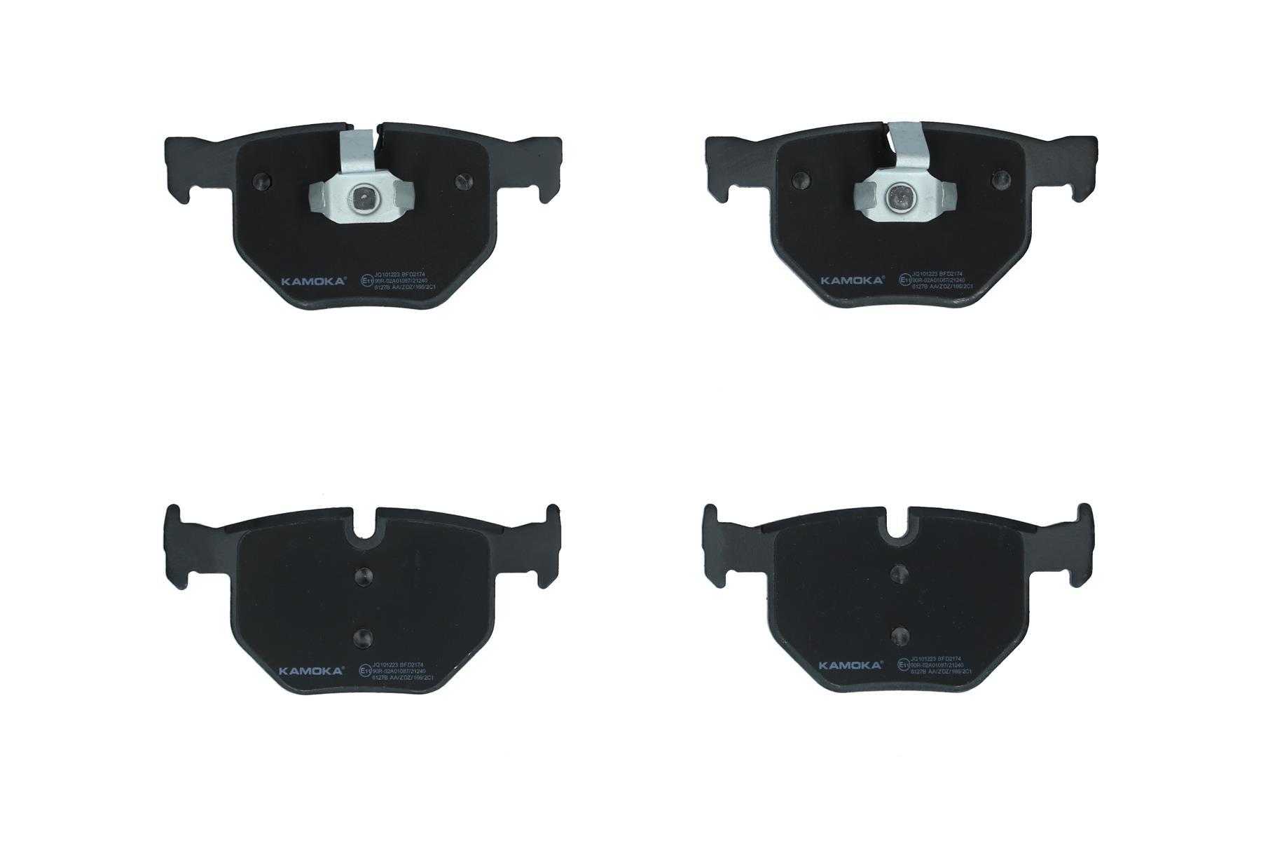 KAMOKA Bremseklodser jq101223 bagaksel for BMW